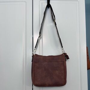 Bostanten Crossbody Purse with Adjustable Guitar Strap